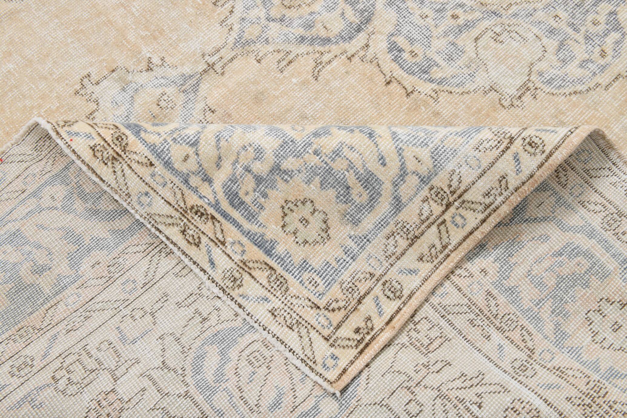 Tapis turc beige orange pâle 7 x 11, 220 x 317 cm, SK 19012