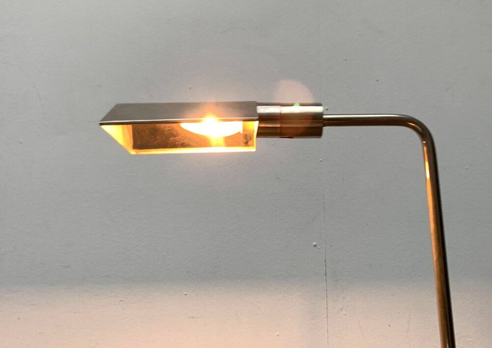 Canasta Floor Lamp Mid-Century Italian in the style of Cedric Hartman for Obor, Italy, 1960s