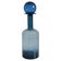 Scandinavia Modern Otto Bauer for Holmegaard Blue Glass Bottle Decanter