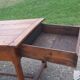 Table de ferme campagnarde 19 ème en merisier