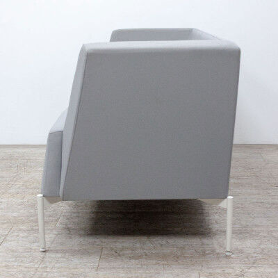 Canapé Kastel Kendo en tissu gris