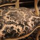 Pair of Louis XV-style convertible armchairs