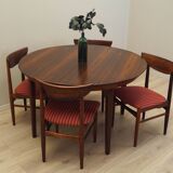 Set of six rosewood chairs, Danish design, 1970s, manufacturer: Skovby Møbe