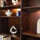 Rosewood display cabinet by Omann Jun Møbelfabrik model 6 with lighting, Denmark 1960s