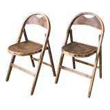 Folding chairs