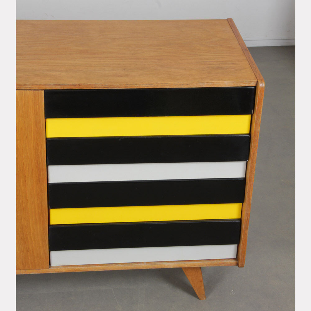 Oak enfilade by Jiri Jiroutek, model U-460, 1960