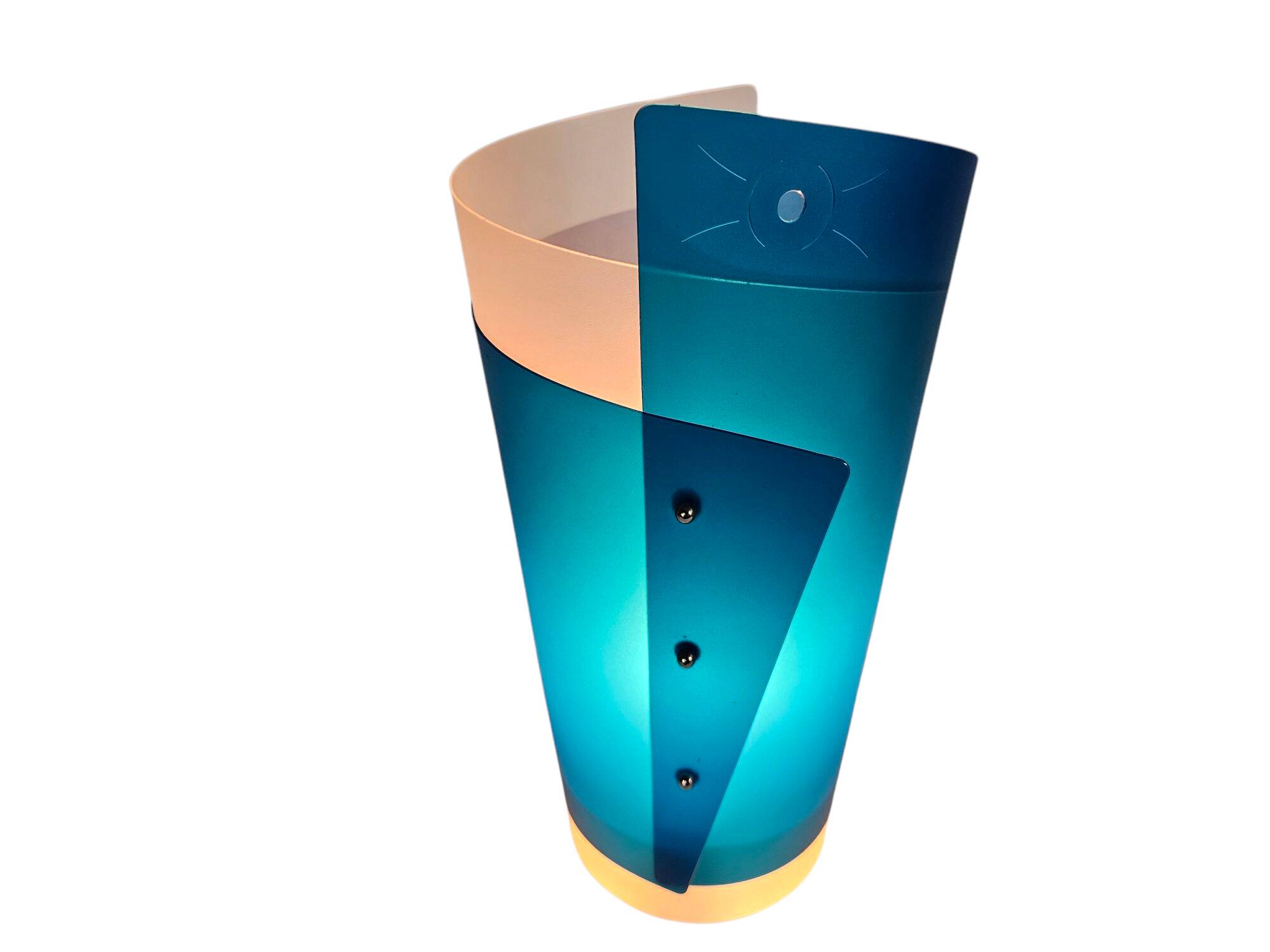 Slamp - design Samuel Parker - Energy Light - PVC - Italie - 80's