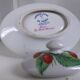 MUSTARD POT PORCELAIN FROM PARIS decor Wild Fruits