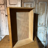 Small Art Deco chest of drawers with 3 drawers in light oak.