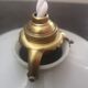 Suspension lamp opaline smooth white spirit walkman Art Deco 1930 TBE Ø 25 cm