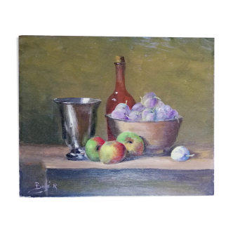 Still life oil painting