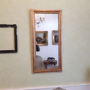Gilded wooden mirror 93X46