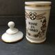 Porcelain pharmacy pot