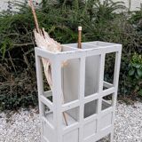 Wooden umbrella stand/baton Bistro Patina 1900 Shabby Gustavian
