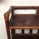 Buffet wood and rattan canning