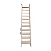 Ancient staircase in fir