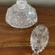 Cut glass carafe bottle