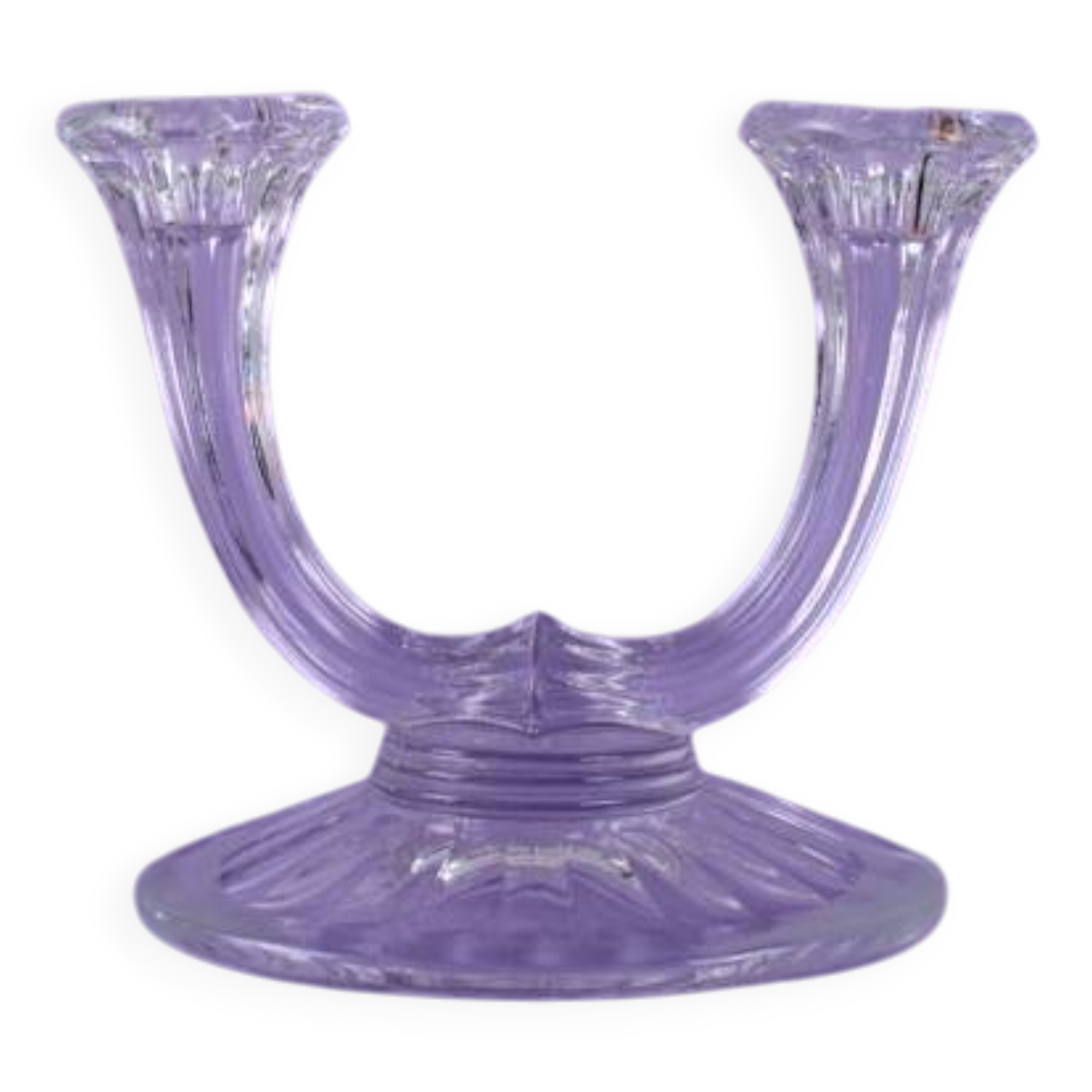 Art Deco style glass chandeliers