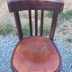 Set de 5 chaises de bistrot anciennes