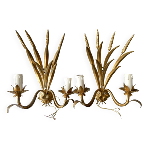 Paire d'appliques épi