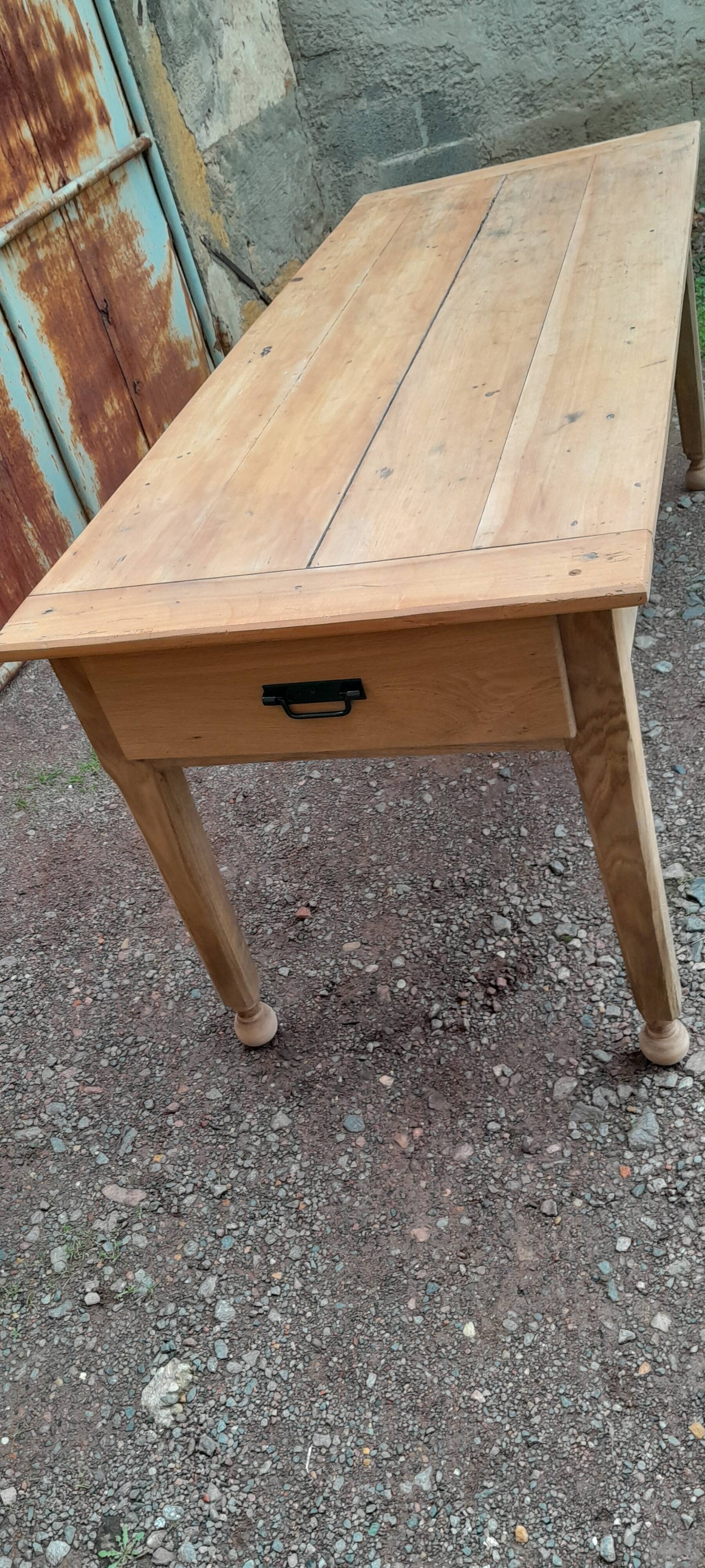 Antique farmhouse table