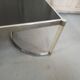 Plexiglas and iron coffee table