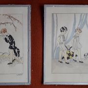 Illustration from the 1930s by Dudret