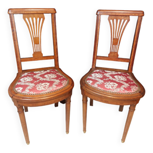 Paire de chaises art