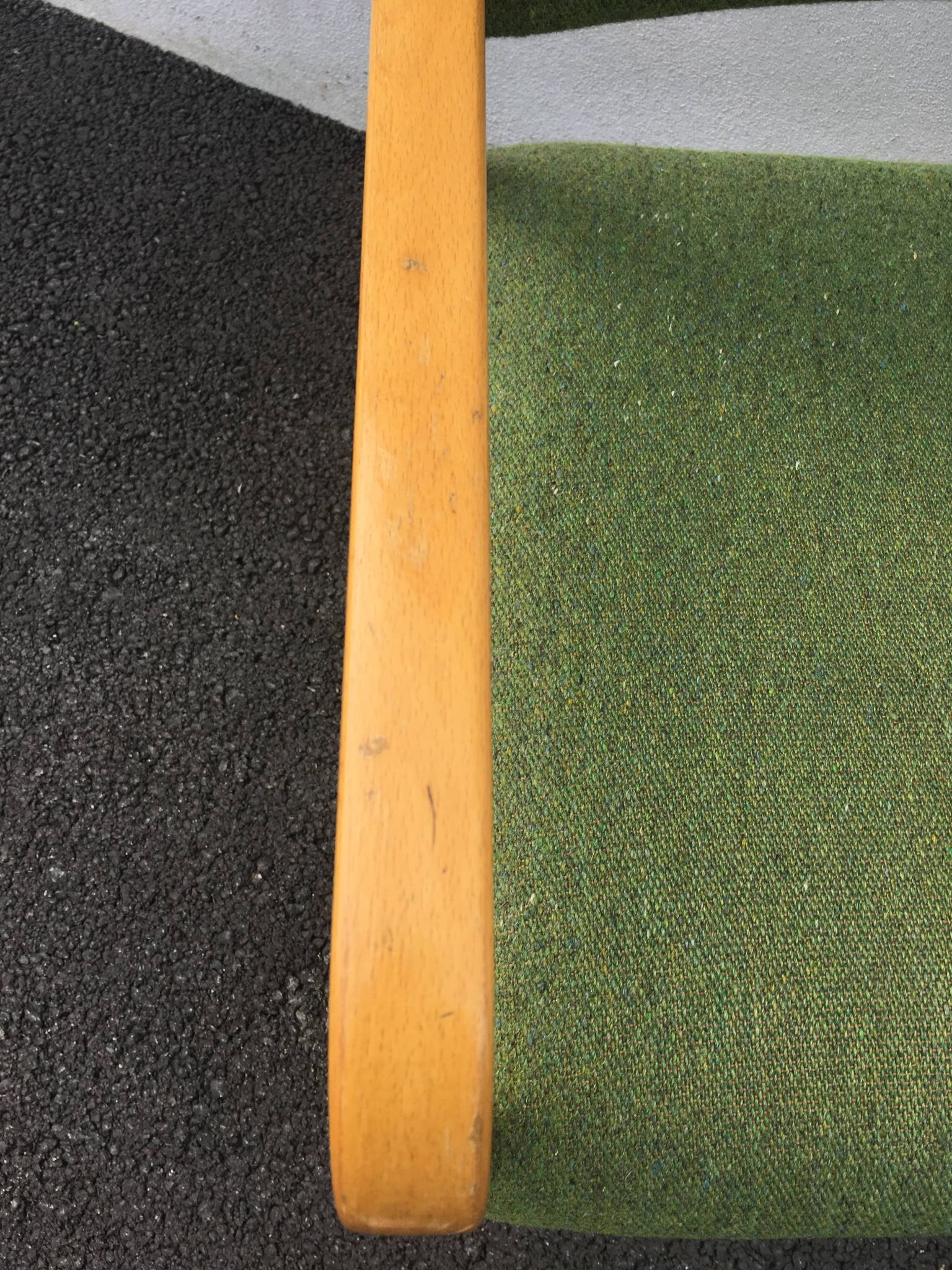 Curved wooden chairs by Wilhelm Ritz for Wilkhahn 1960/1970 - Set of 2