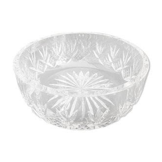 Crystal de Sèvres salad bowl in cut crystal