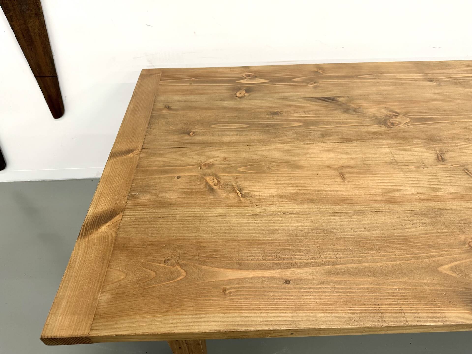 Monumental XXL Pine Farmhouse Table (3.20m) – 1970s