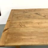 Monumental XXL Pine Farmhouse Table (3.20m) – 1970s