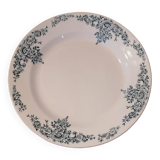 Plat rond plat terre de fer
