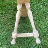 Solid wood bench