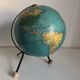 Globe vintage 1961 terrestre tripode Taride - 31 cm