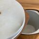 Vintage champagne bucket / teak ice cream