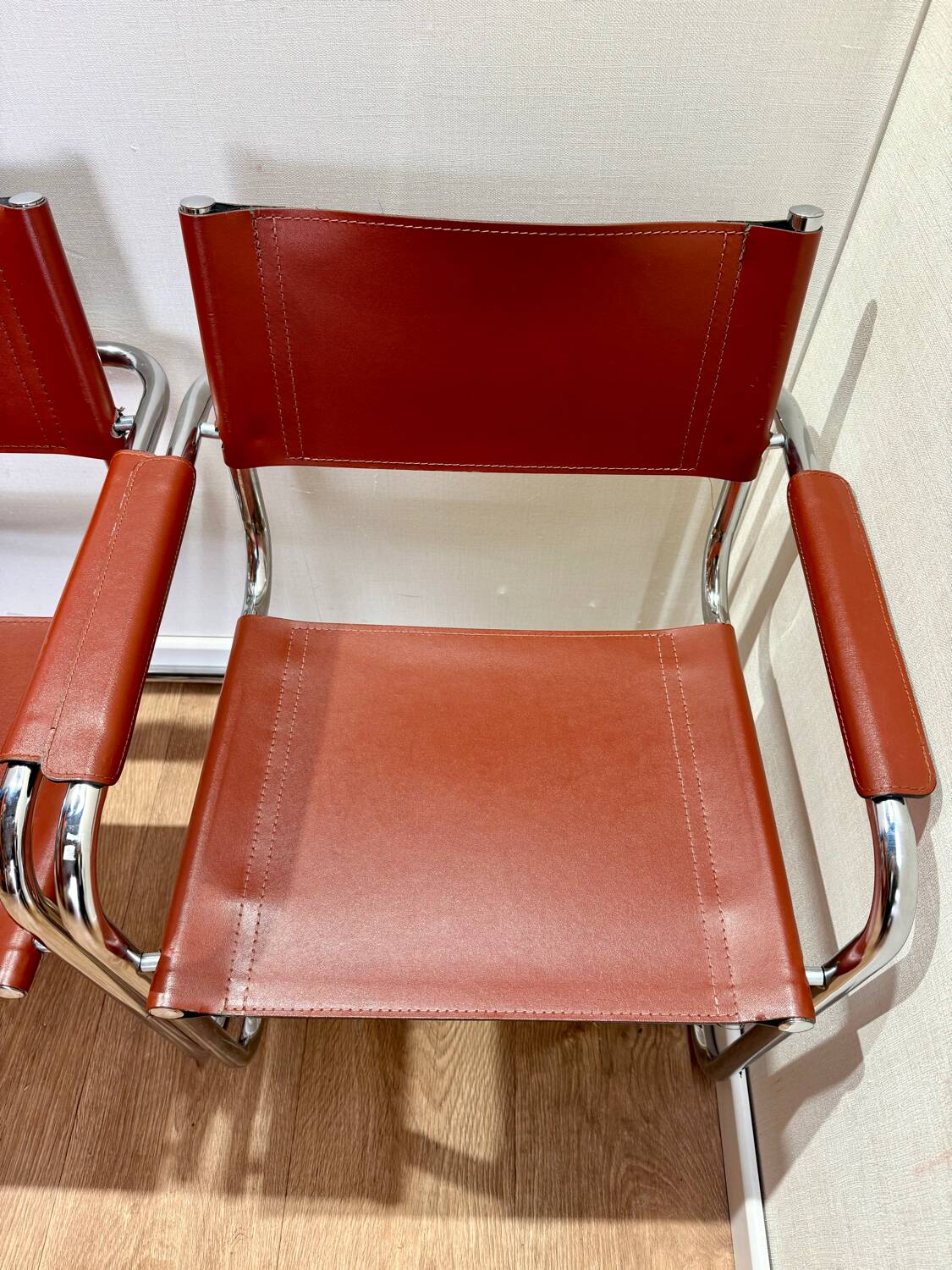 4 S34 armchairs in Marc Stam style