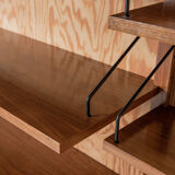 Midcentury Danish Royal wall system in teak by Poul Cadovius 1960s