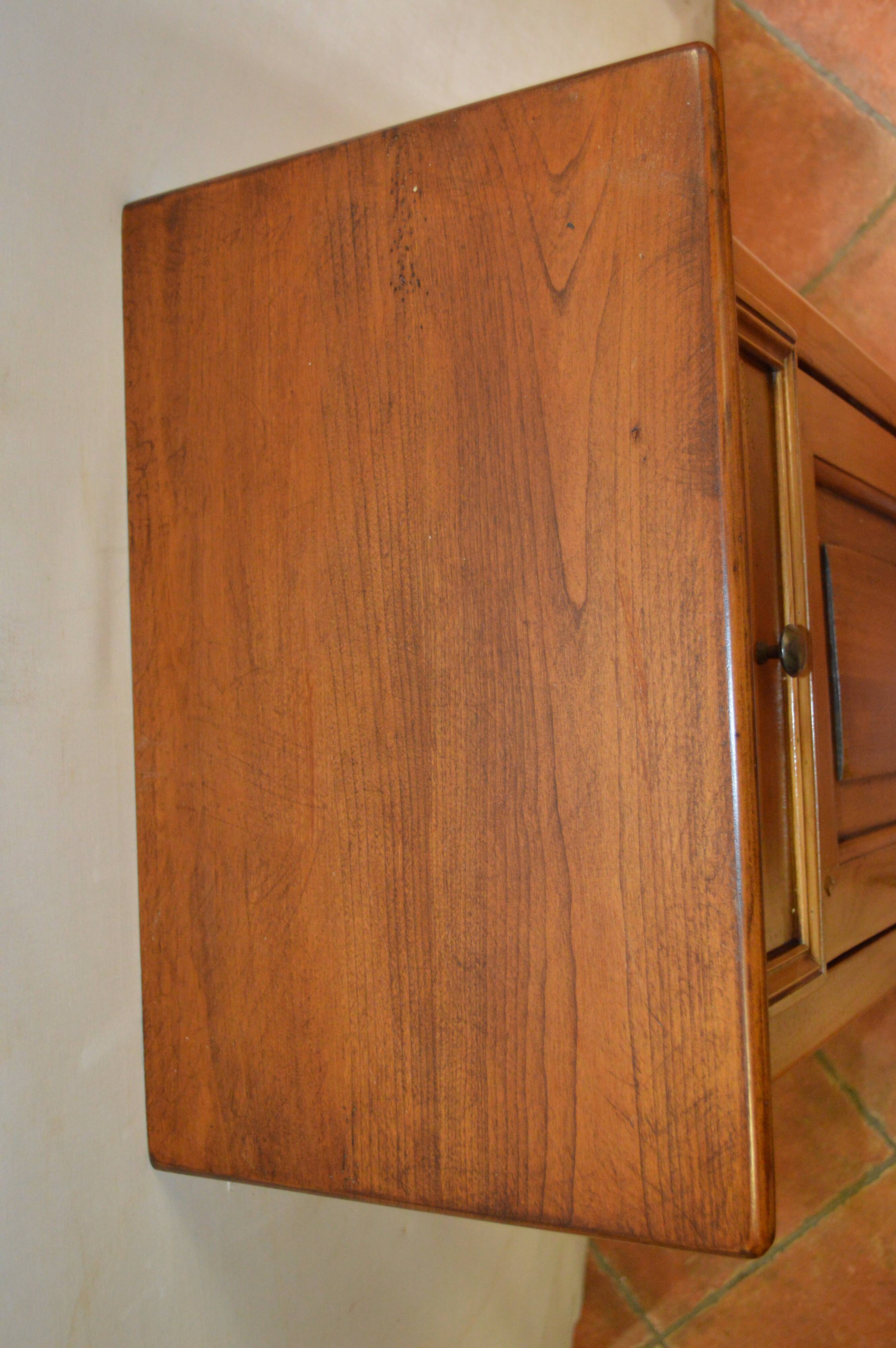 Louis Philippe style bedside table in cherry