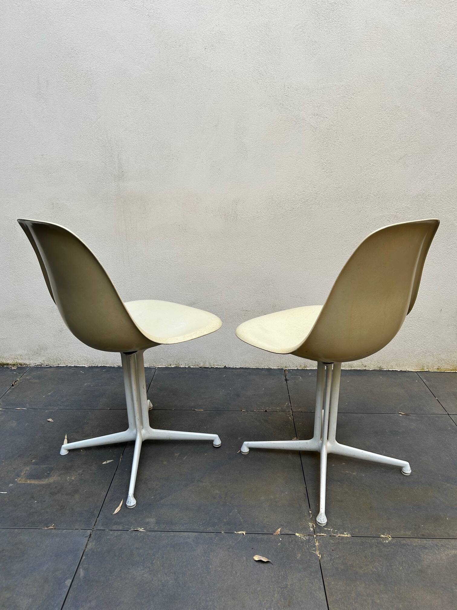 pair of La Fonda Herman Miller chairs