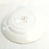 6 old L'Amandinoise dessert plates