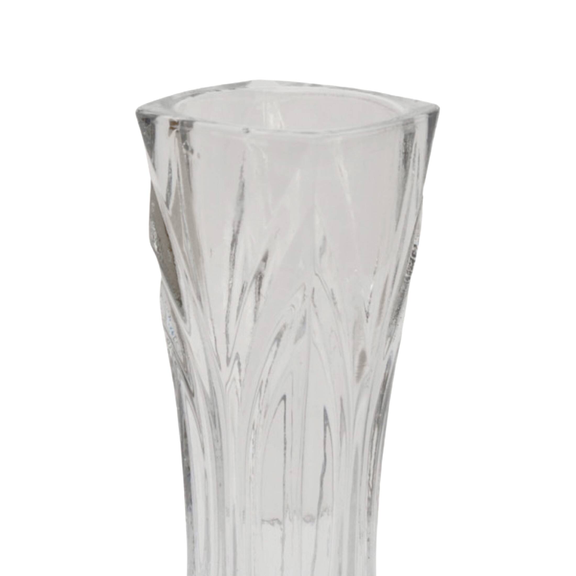 Crystal vase, Cristal D'Arques, France, 1970s.