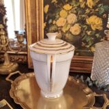 Coffee/tea pot, milk jug and sugar bowl