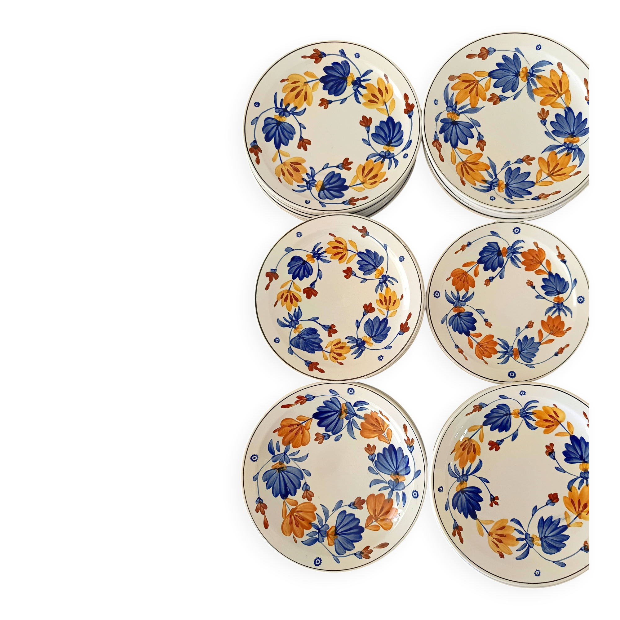 Sarreguemines table service "Saverne" – 44 pieces