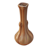 Art Nouveau stoneware single flower vase