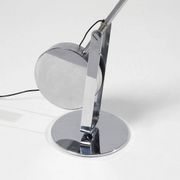 Oversized chrome lamp with counterweight Anonymous Italia, 1970
