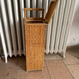 Rattan bread box