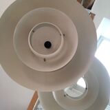 Pair of vintage Danish pendant lamps / Safari model
