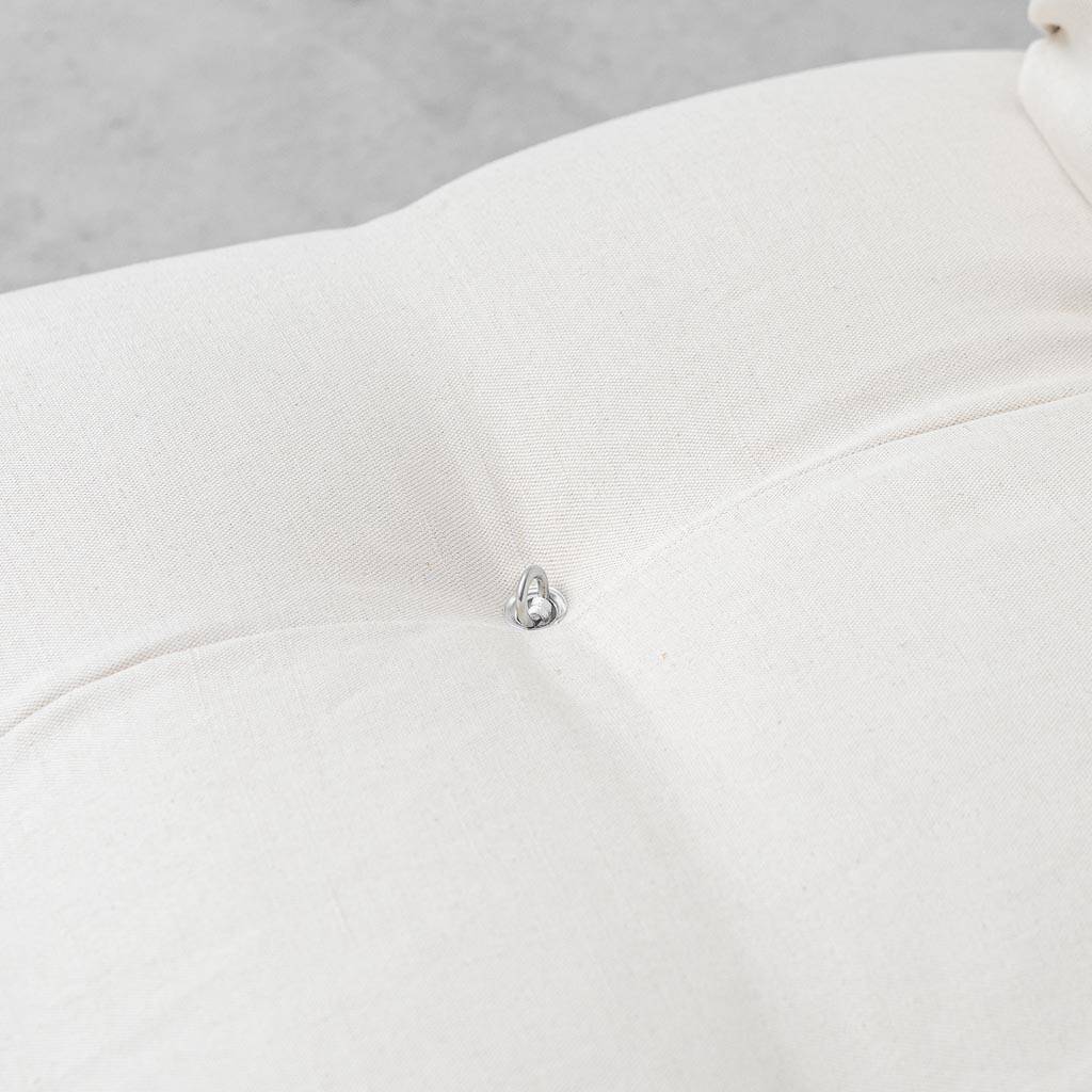 Fauteuil Camaleonda de Mario Bellini pour B&B Italia – Lin couleur crème, années 1970