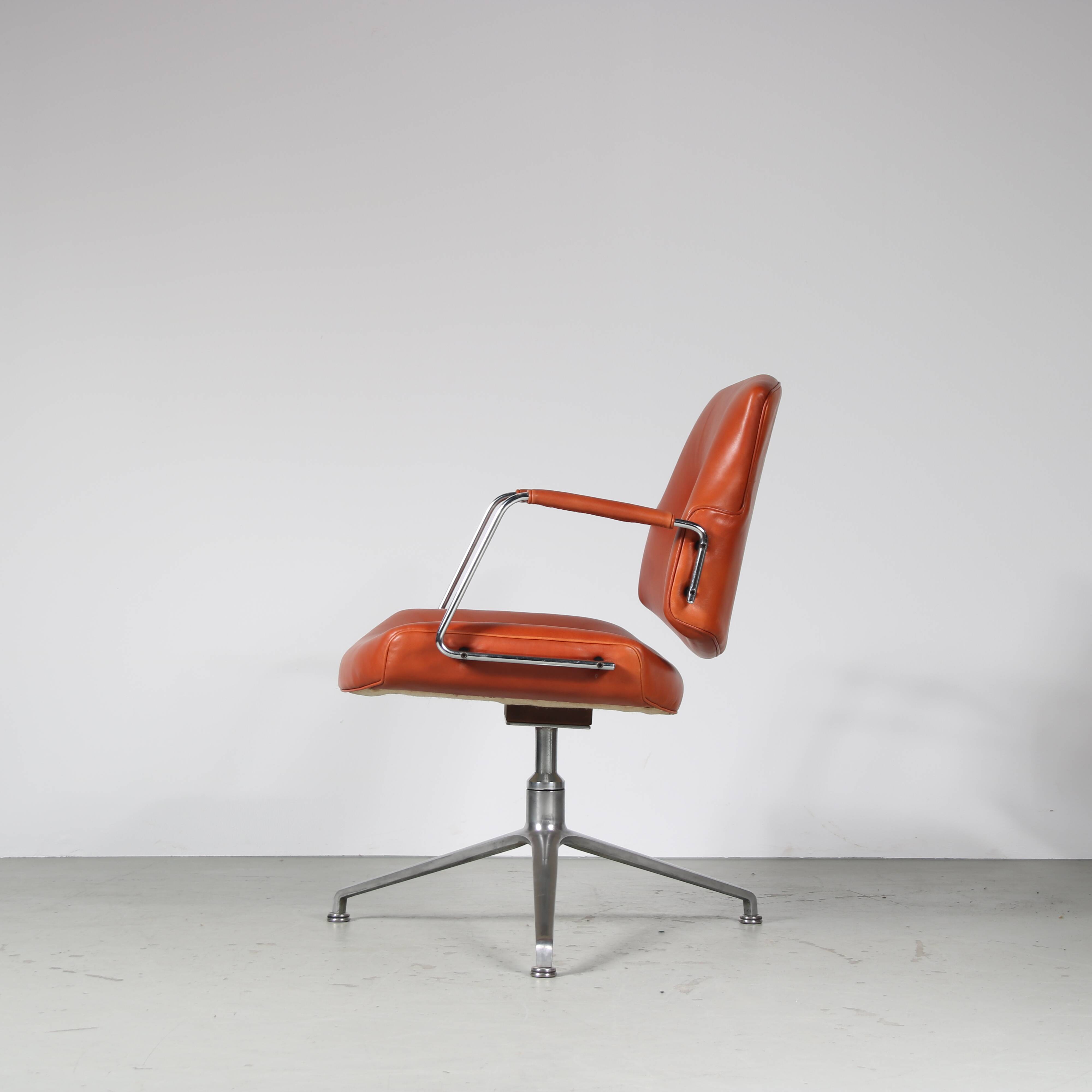 Chair by Preben Fabricius & Jorgen Kastholm for Kill International, Denmark 1970
